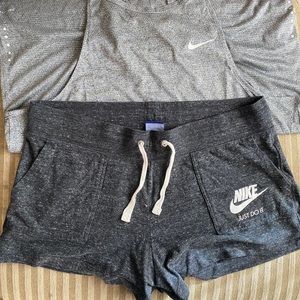 Nike Lounge Shorts & Tank - both XL
